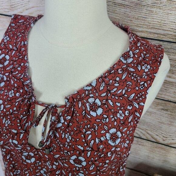 Splendid Women's Tiered Floral Tank Dress‎ Size  Small - Picture 3 of 4